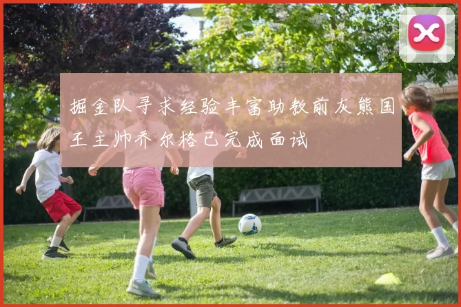 掘金队寻求经验丰富助教前灰熊国王主帅乔尔格已完成面试